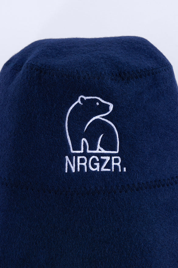 Midnight Blue Sauna Hat